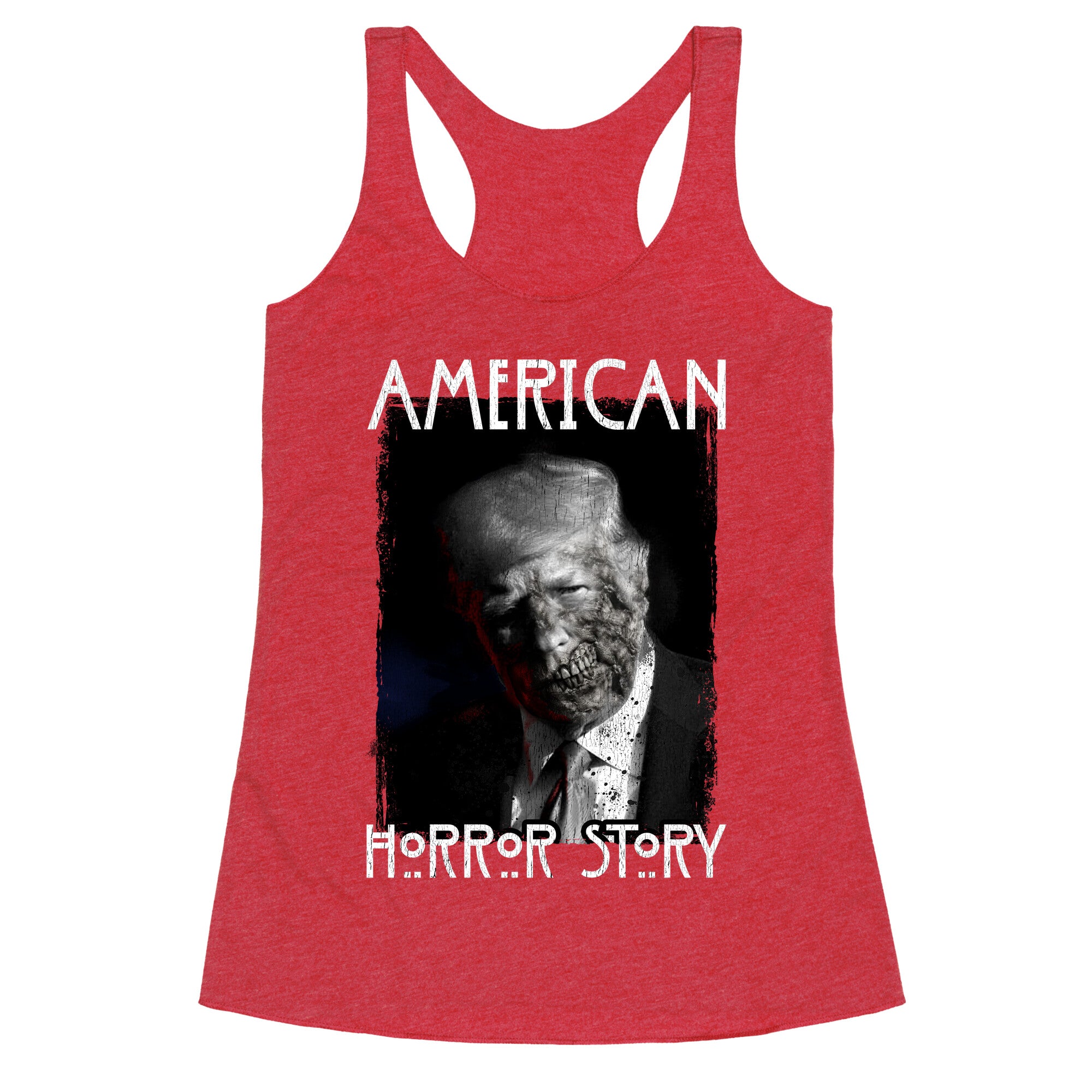 American Horror Story Trump Racerback Tank